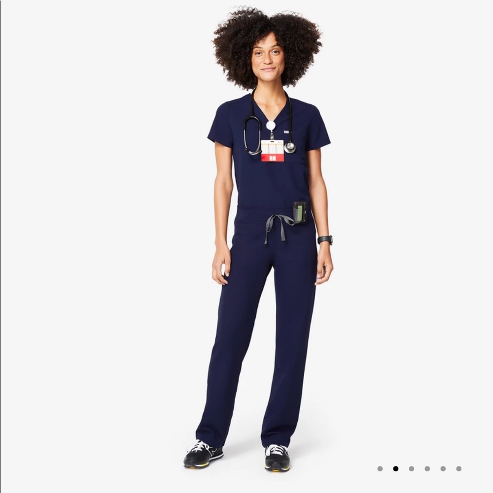 SOLD Figs Navy Livingston Pants